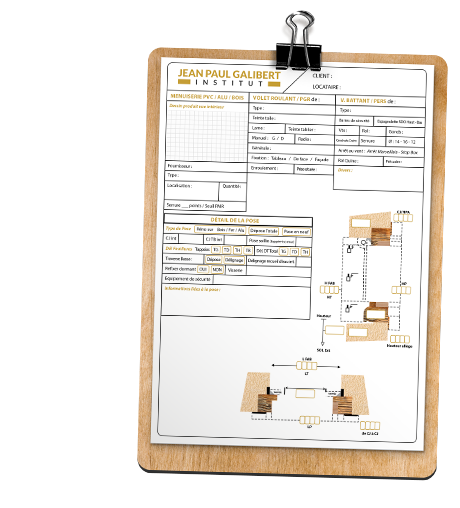 Jean Paul Galibert Institut - Ressources pour la Formation métrage menuiserie extérieure et produits de la fermeture